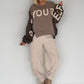 Stylish Sweatpants - Beige