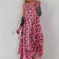 Leo Sommerkleid mit Raff-Detail - neonpink
