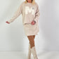 Sweatshirt model "Edition M" - beige