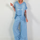 Jeansshirt Perfectly Imperfect - hellblau