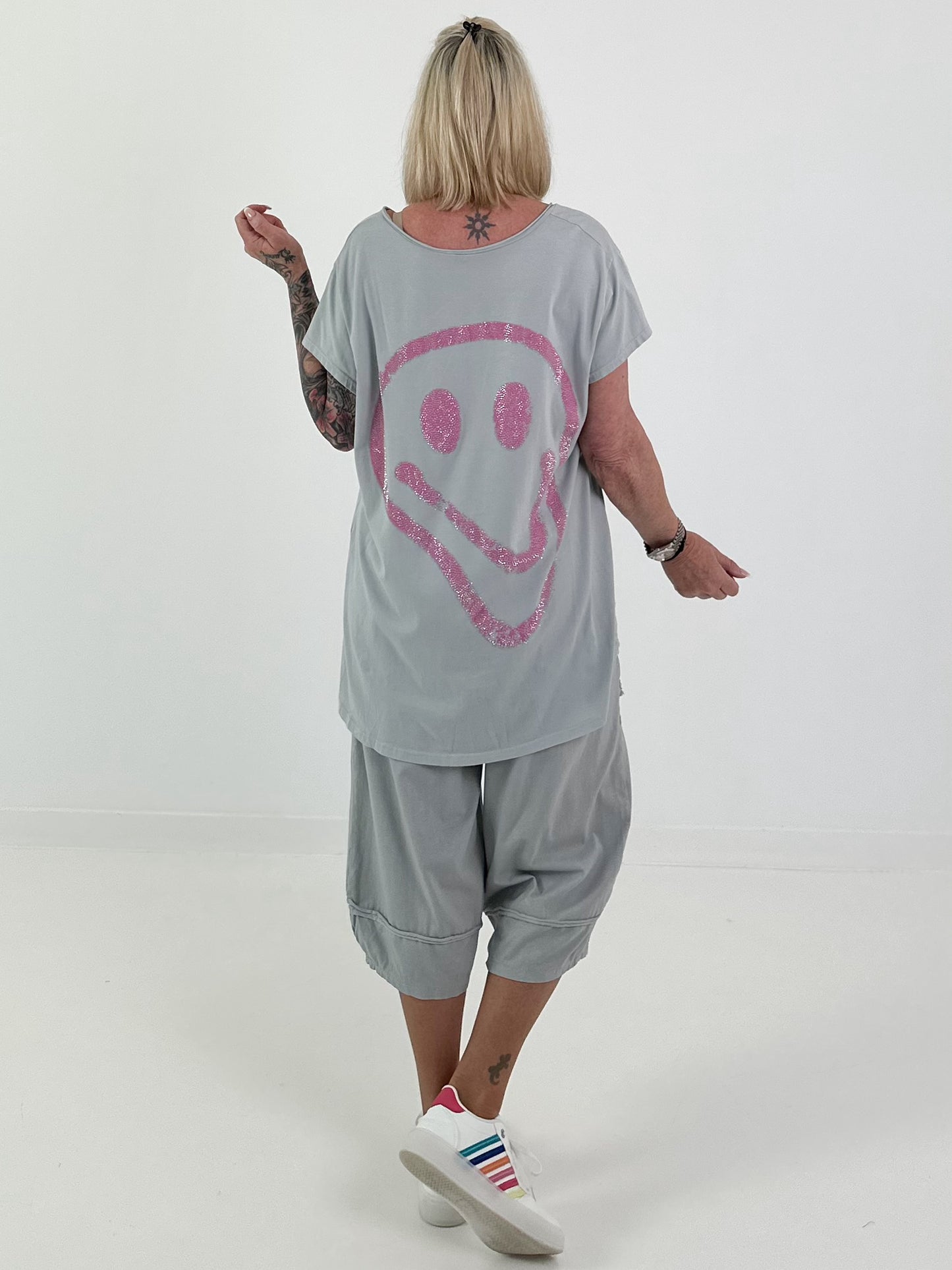 T-shirt Smile - grey