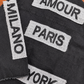 Lässiges Jeanshemd mit Statement Patches - denim black