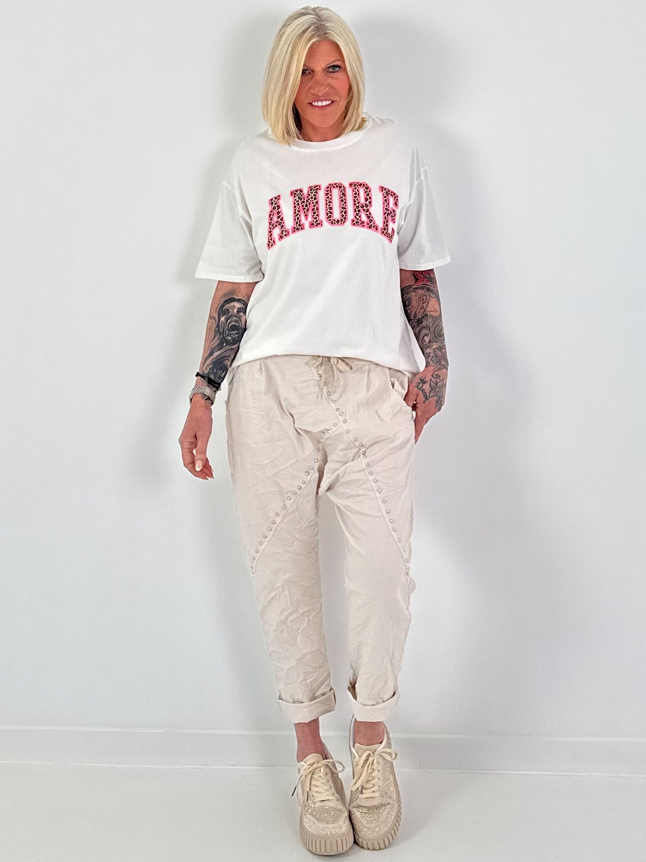 T-Shirt Amore - weiss