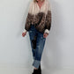 Tuniek met luipaardprint - luipaard-beige