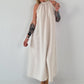 Klassisches Neckholder-Kleid - beige