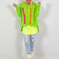 Oversized shirt model "YEAH" - neon green