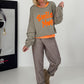 Sweater Smile More - taupe