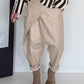Vegane Lederbaggy - beige