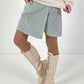 Rokje/short model "Skorty" - lichtgrijs