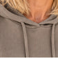 Ripp-Hoodie - taupe