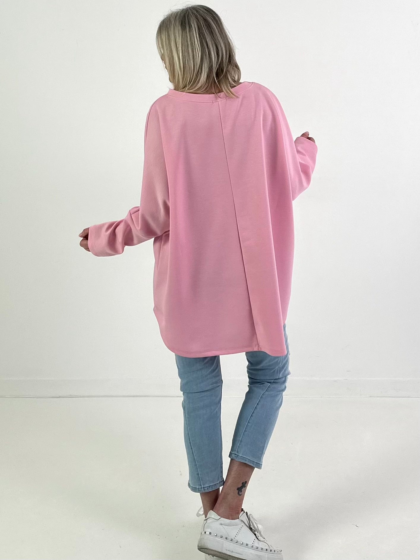 Trui model "Fear no one" - roze