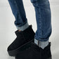 Cosy Low Boot model "Cloudie" - black