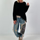 Jogg-Jeans im used Look Panther&Cross - denim