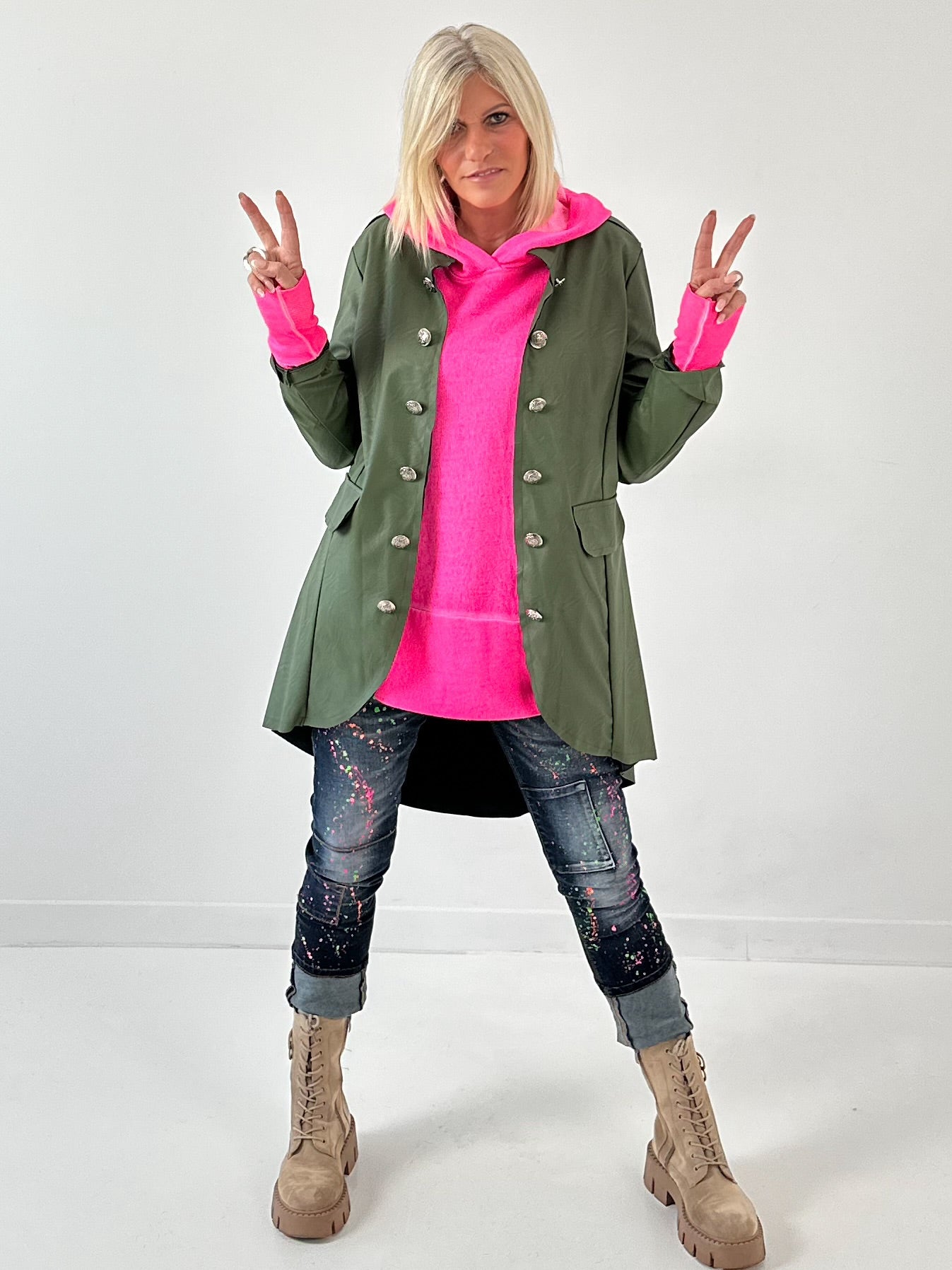 Jeansmodel "Neon Explosion"