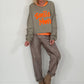 Sweater Smile More - taupe