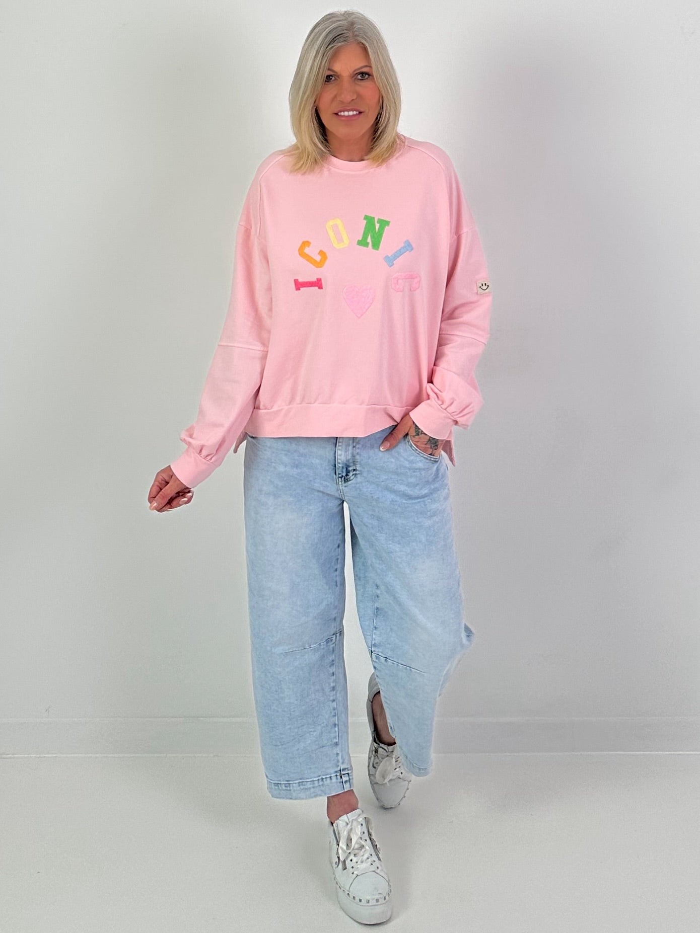 Sweater ICONIC - rosa