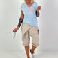 T-Shirt Life Is Short - light blue