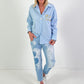 Blouse model "Signature Charm" - light blue