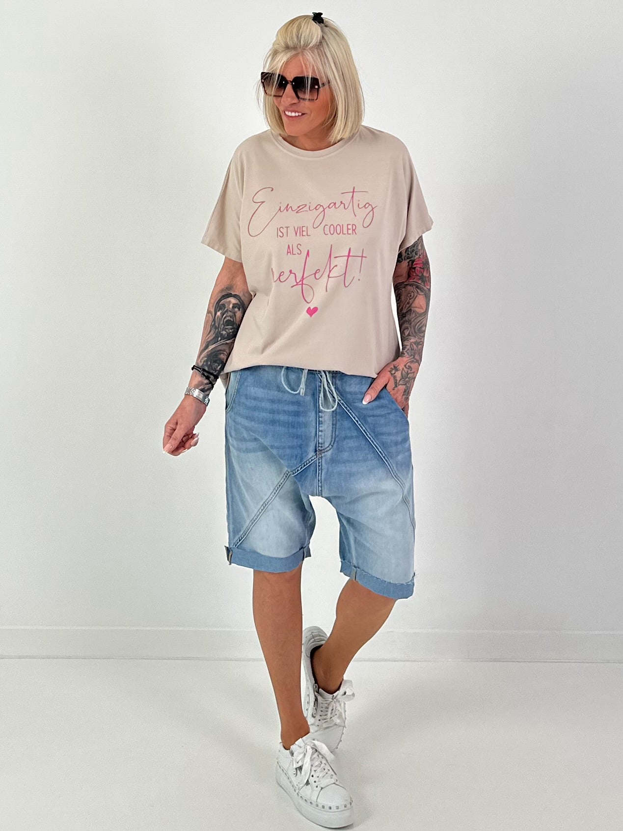 T-Shirt Unique - beige