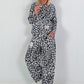 Two-piece set Leo - black