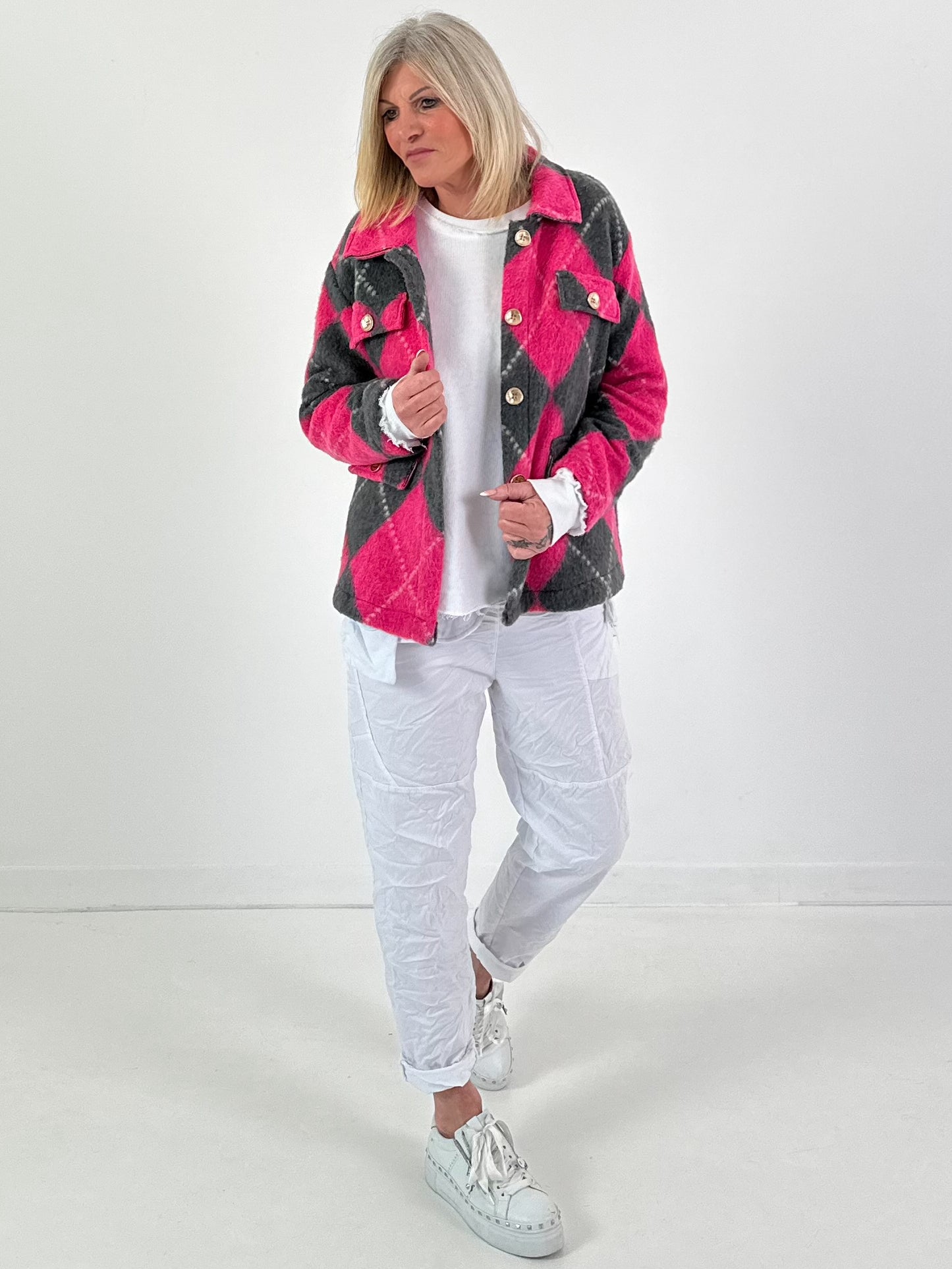 Jasmodel "Agyle Allure" - roze-grijs