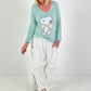 Sweater model "Cozy Cutie" - mint