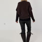 Soft Knitted Sweater Vest - mocha