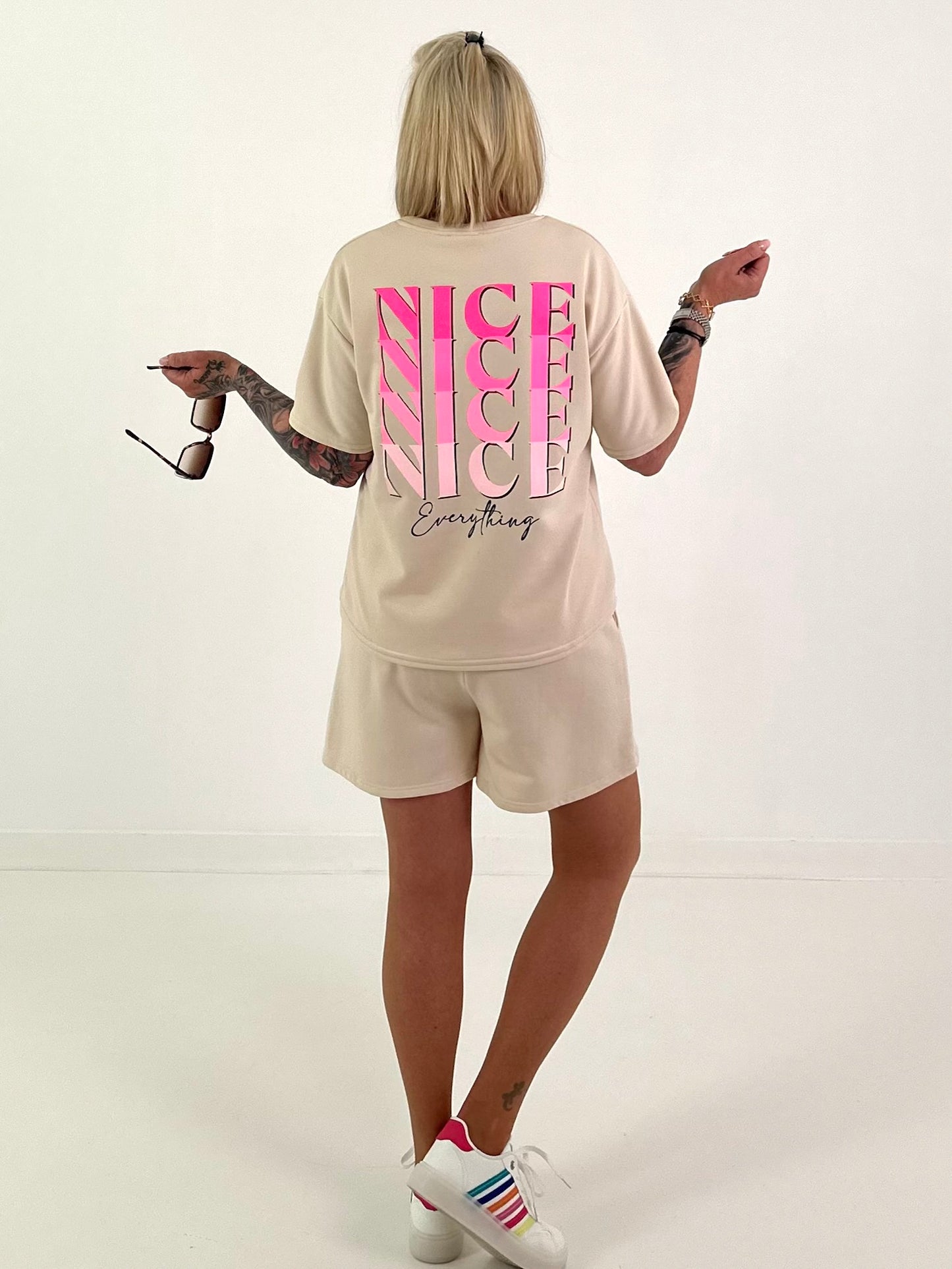 Two-piece set Nice - beige