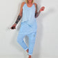 2nd Choice Top with criss-cross straps - light blue