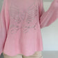 Weicher Pullover My Angel - rosa