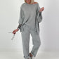 Oversized Linen Shirt - Grey
