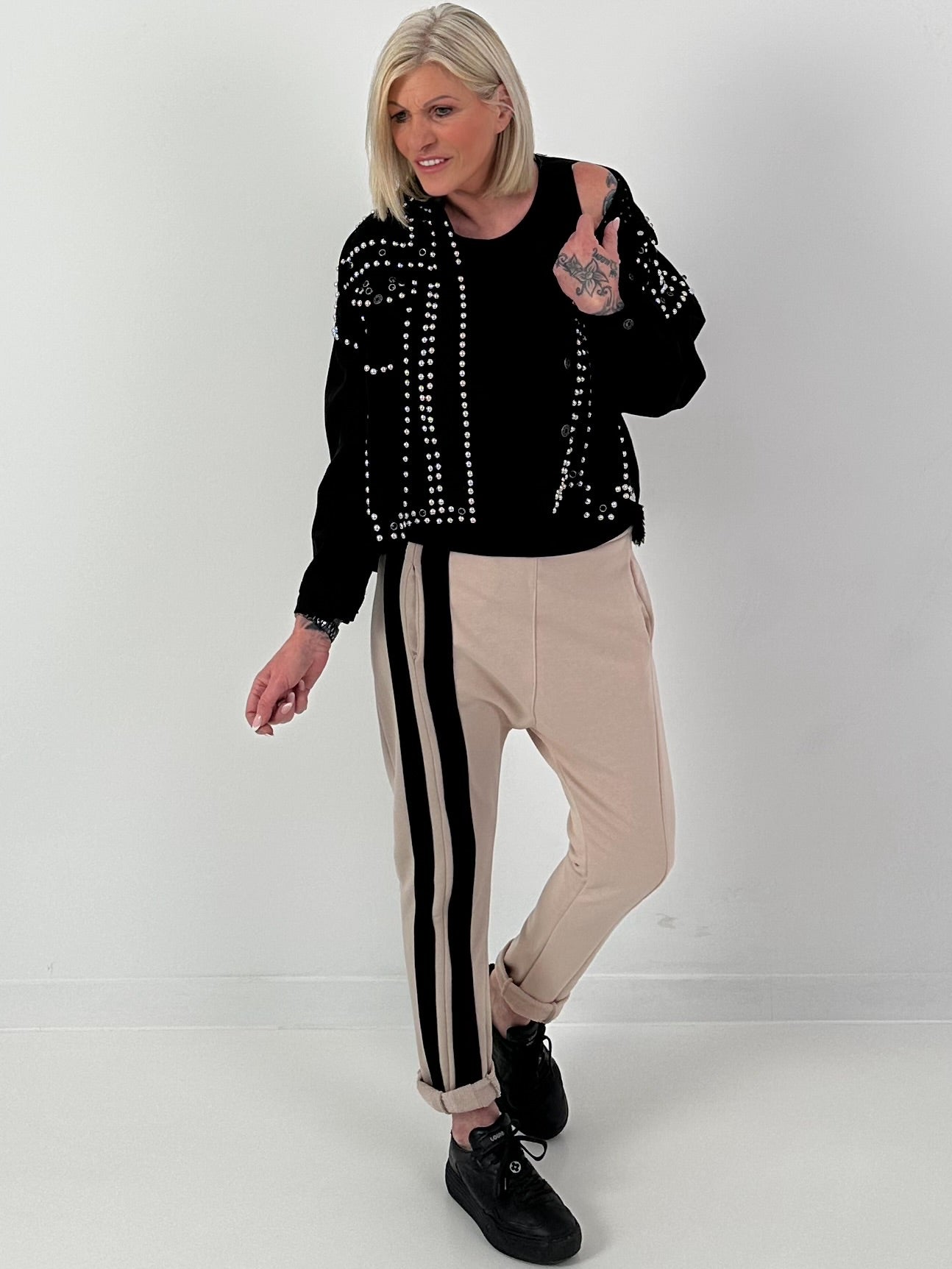 Jeansjacke Melly & Co. - schwarz