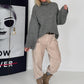 Cozy Turtleneck Sweater - anthracite
