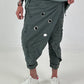 Stylische Hose im Knit-Look - khaki