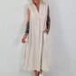 Luftiges Kleid - beige