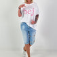 T-Shirt Hej - white