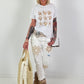 T-shirt with shell print - white