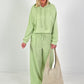 Zweiteiler mit Kapuze - lindgrün