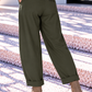 Lässige Ballonhose - oliv