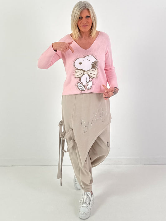 Pullover Modell "Cozy Cutie" - rosa