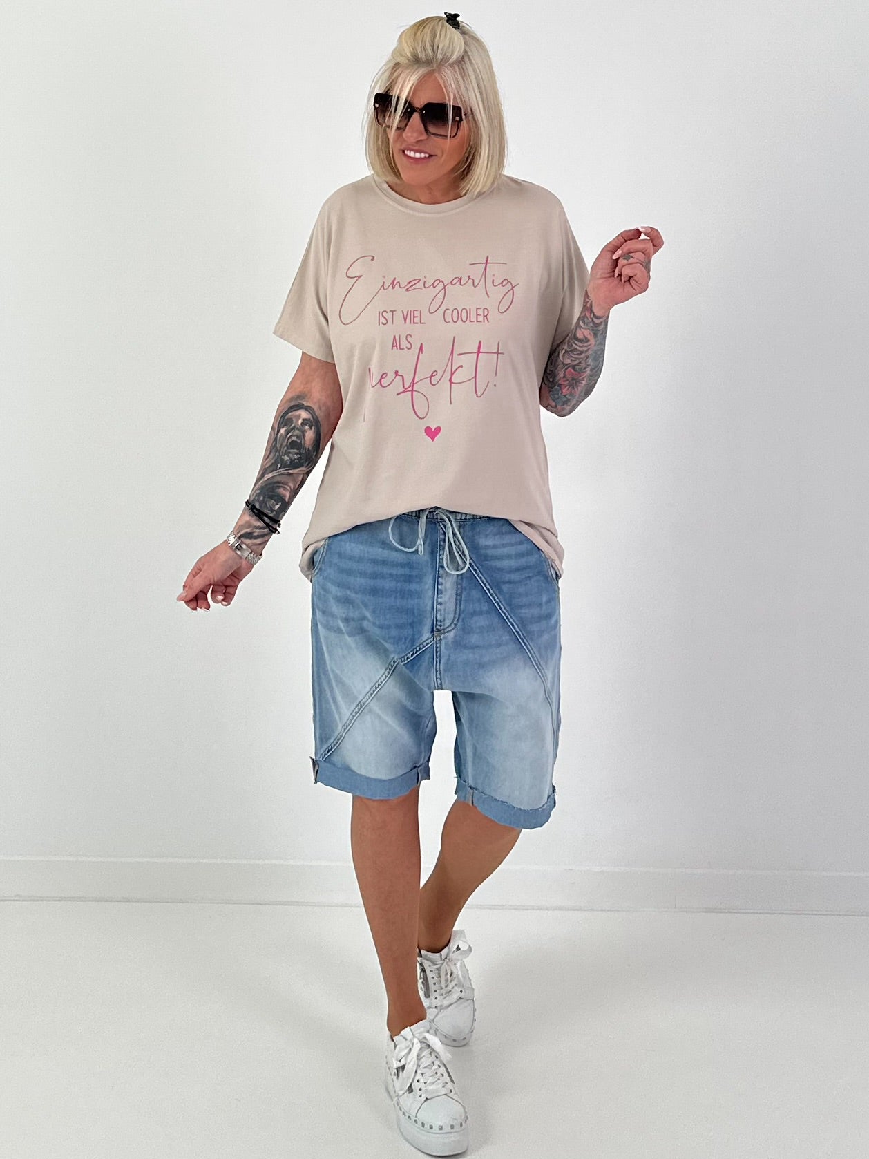 T-Shirt Unique - beige