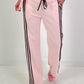 Hose mit Streifendetails - rosa