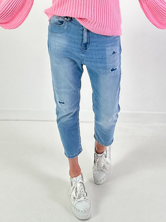 Boyfriend jeans model "Stuffstart" - denim