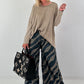 Oversized Shirt stone washed - mude