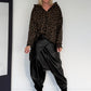 Hoodie met all-over luipaardprint - mokka-luipaard-multicolor