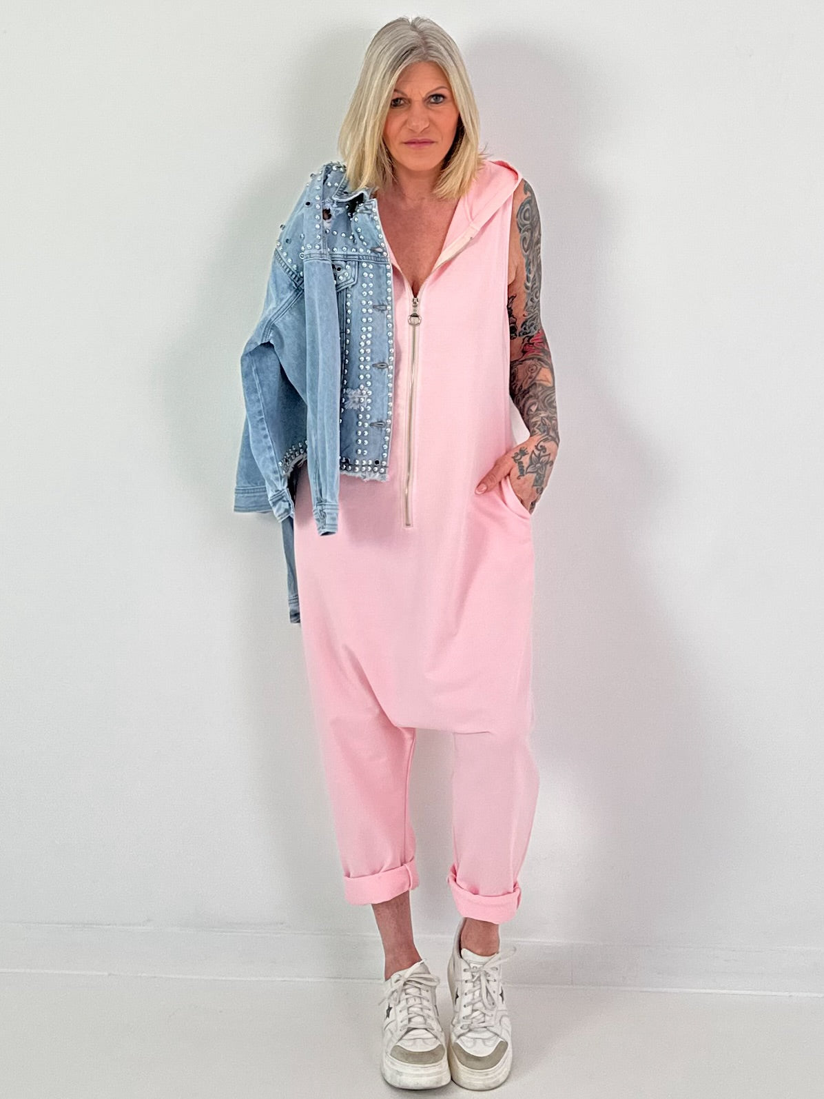 Jumpsuit Peace - rosa