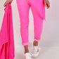Hose im Knit-Look - neonpink ( lieferbar ab 26.04.26)