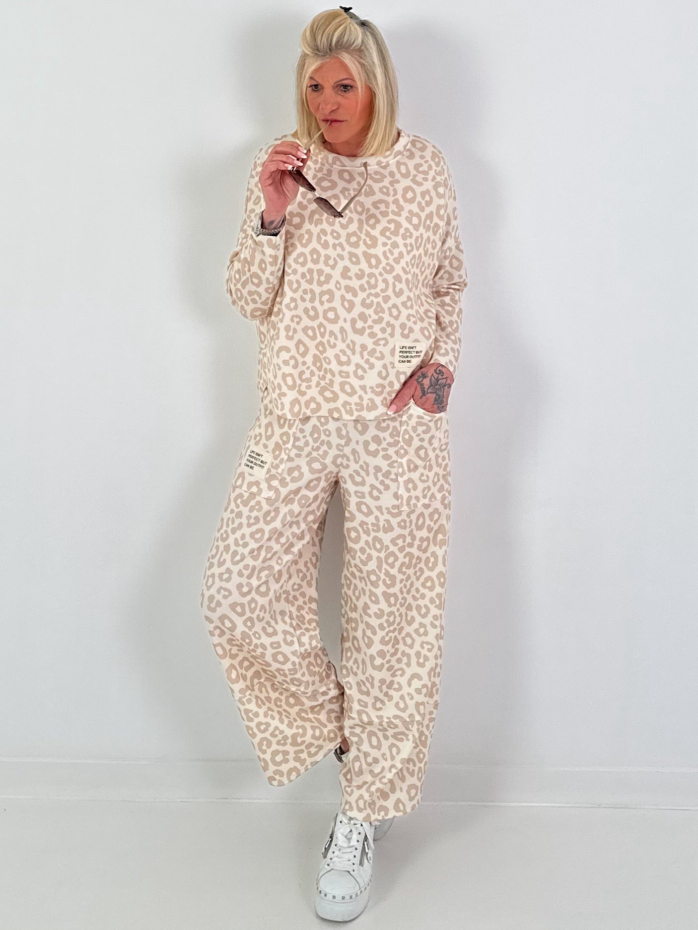 Tweedelig pak Leo - beige