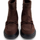Loafer ankle boot - mocha