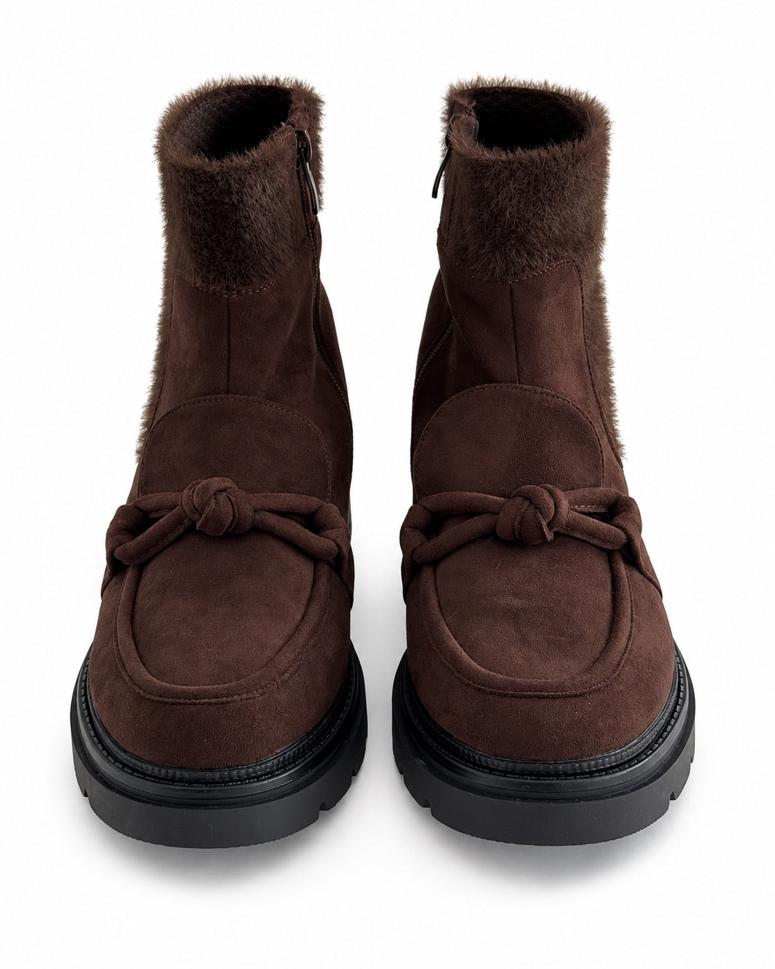 Loafer ankle boot - mocha